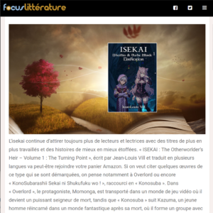 Isekai Light Novel - Focus Litterature