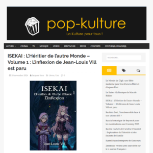 Isekai Light Novel - Pop kulture