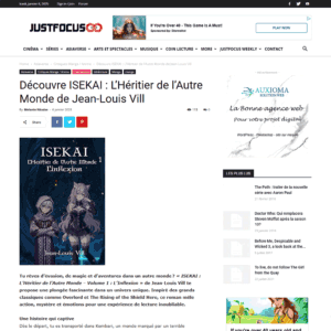 Isekai Light Novel - JustFocus webzine
